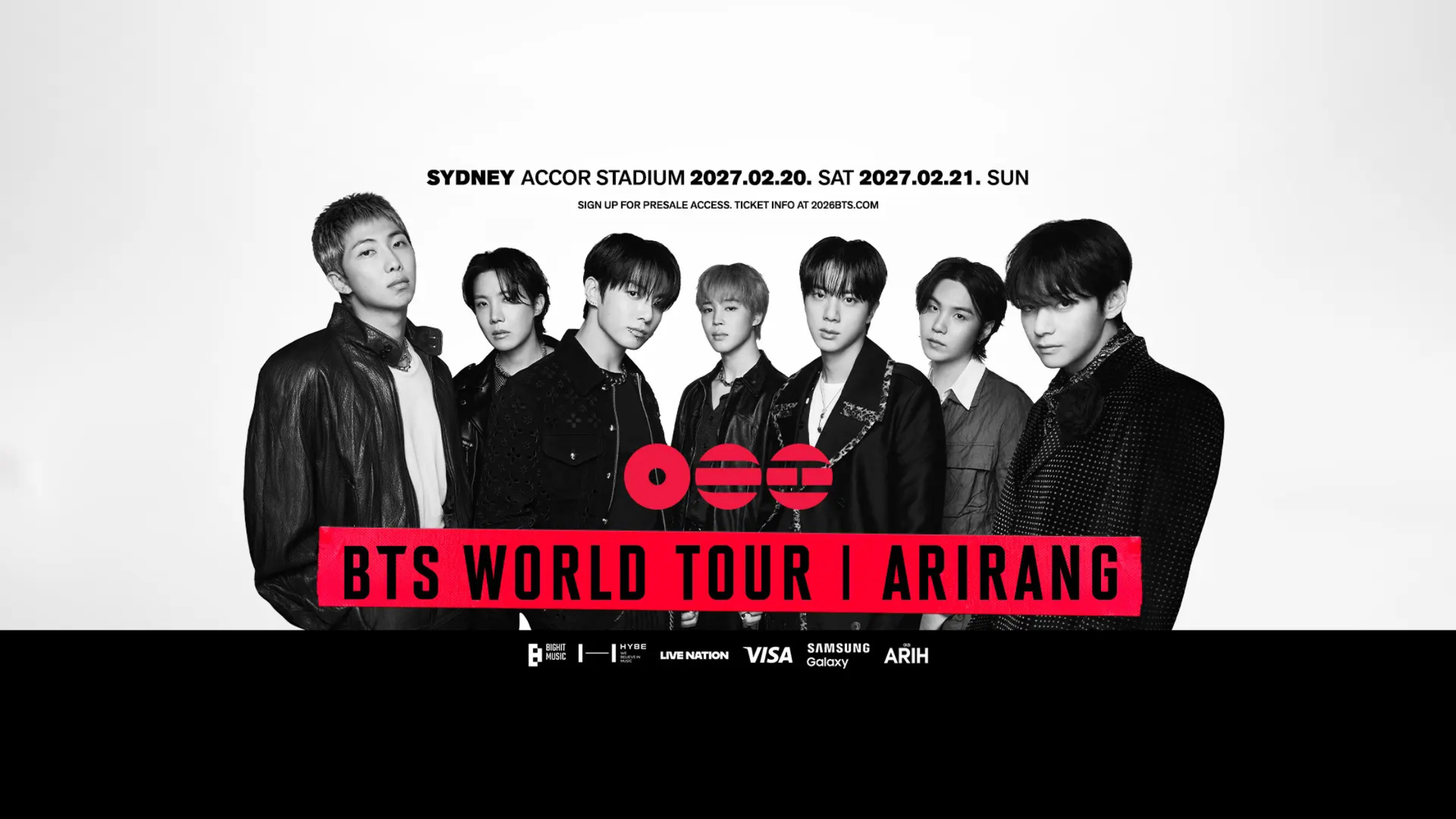 BTS WORLD TOUR ‘ARIRANG’